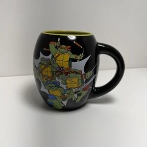4/$25 SALE! 2014 Teenage Mutant Ninja Turtles Mug Black And Green